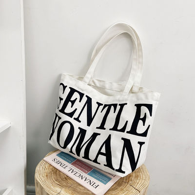 Saco de compras ecológico personalizado com tecido de juta reciclado de algodão orgânico reutilizável