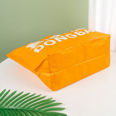 Saco de mantimentos de tecido de cor PP personalizado para compras ecológicas