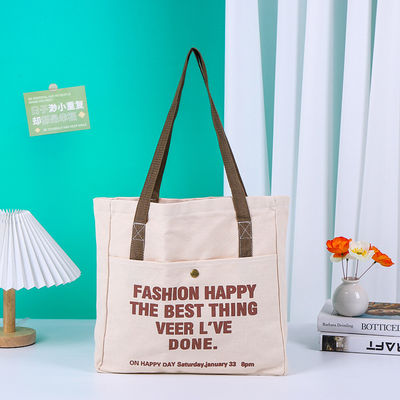 Carta Padrão Tipo Lavável Saco de Tote de lona Moderno para Promoção Regalo de Festival