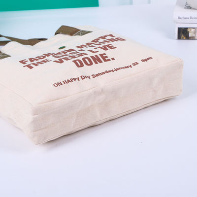 Carta Padrão Tipo Lavável Saco de Tote de lona Moderno para Promoção Regalo de Festival