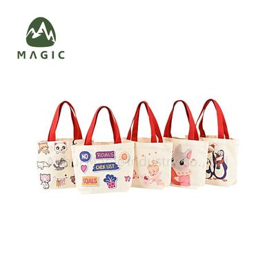 Saco de algodão com logotipo personalizado
