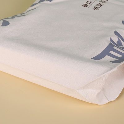 Estilo de manipulação ecológico Impressão de logotipo personalizado Saco de toque de lona para compras e viagens