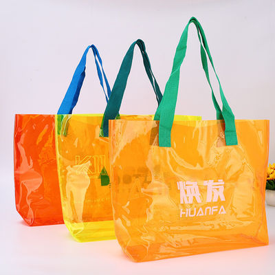Logotipo personalizado aceito Saco de roupa à prova d'água para mulheres Saco de compras TPU reciclado