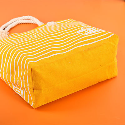 Saco de Tote de algodão de tela de impressão personalizada para presente de férias ecológico