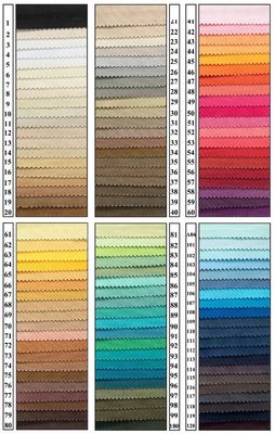 Sacos de toque para tela de algodão de cores completas