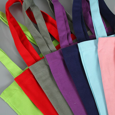 Cores personalizadas Reutilizáveis Tecido de Design Canvas Algodão Bolsa de Compras Eco Amigável