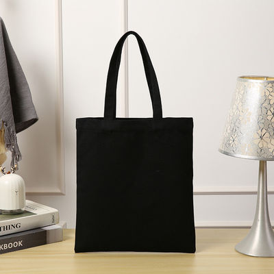 Logotipo personalizado Impresso Saco de Tote de lona reutilizável para necessidades de compras diárias da vida escolar