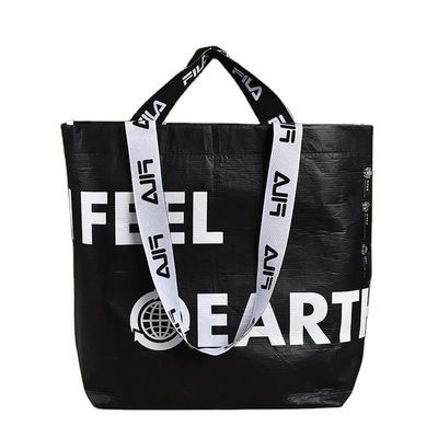 2023 Design Laminado Reciclável PP tecido Tote Saco para Customizado Saco de Compras Design