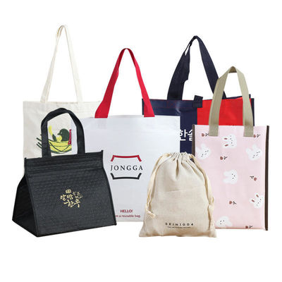 2023 Design Laminado Reciclável PP tecido Tote Saco para Customizado Saco de Compras Design