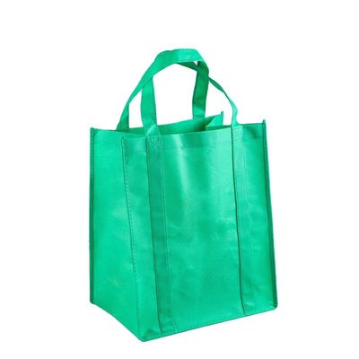 Logotipo personalizado Impresso Saco de Tote de Tecido Não Tecido para compras e promoção de supermercados