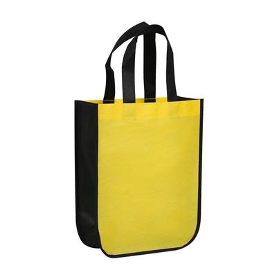 Saco de Tote de reciclagem RPET personalizado com design eco-friendly dobrável e material RPET