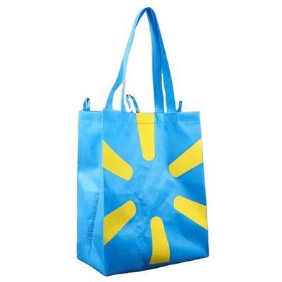 Saco de Tote de reciclagem RPET personalizado com design eco-friendly dobrável e material RPET