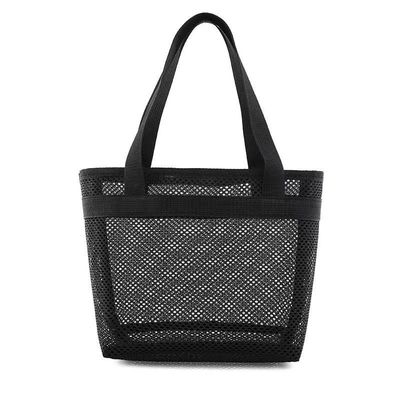 Logotipo personalizado Saco de Tote de Poliéster à prova d'água para compras e exploração de praia