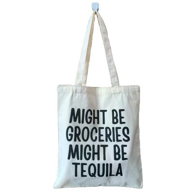 Logotipo personalizado recicla Eco Canvas Gift Shopping Bag Beach Bag Canvas Grocery Tote Bag OEM / ODM