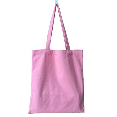 Logotipo personalizado recicla Eco Canvas Gift Shopping Bag Beach Bag Canvas Grocery Tote Bag OEM / ODM