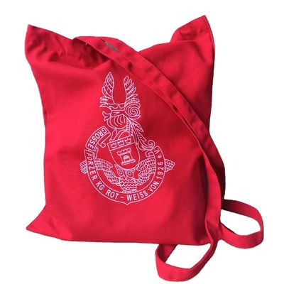 Saco de toque de lona personalizado com impressão personalizada e estilo manipulado