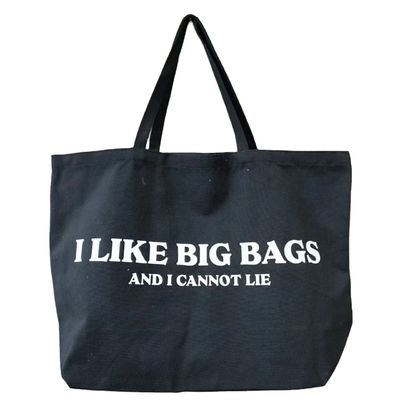 Saco de toque de lona personalizado com impressão personalizada e estilo manipulado