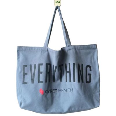 Reutilizavel Custom Impresso Eco reciclado simples algodão orgânico de lona Tote Saco Com Logotipo