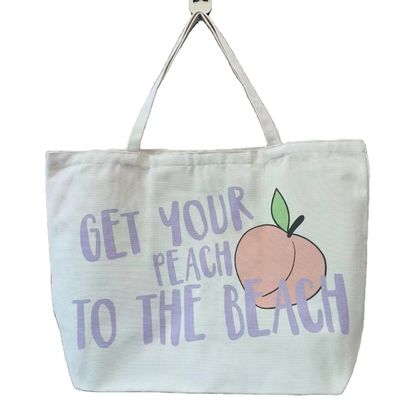 Reutilizavel Custom Impresso Eco reciclado simples algodão orgânico de lona Tote Saco Com Logotipo