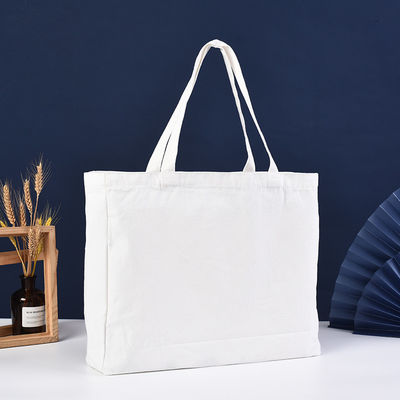 Aceitável OEM/ODM Logotipo de Impressão Personalizado Reutilizável Saco de Tote de Canvas de Algodão
