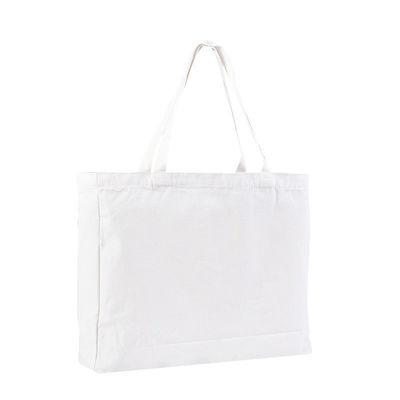 Aceitável OEM/ODM Logotipo de Impressão Personalizado Reutilizável Saco de Tote de Canvas de Algodão