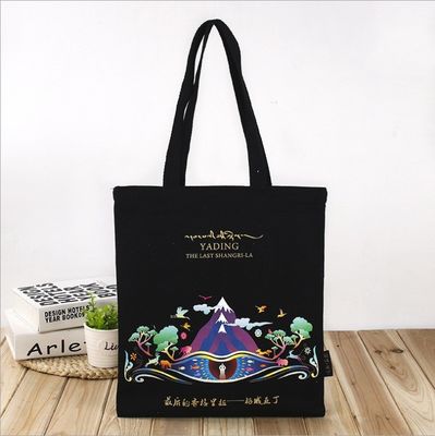 Saco de toque de tela de 10 oz com fecho e projetos de personalização