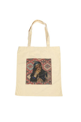 Tecido de lona Eco Amigável Reutilizável Designer Saco de compras Tote Com Logotipo personalizado Impresso
