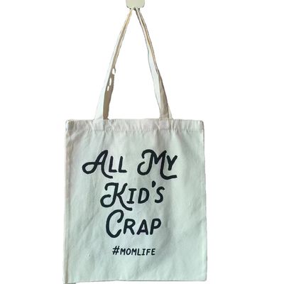 Design personalizado Saco de compras de lona simples ecológico com material reciclado