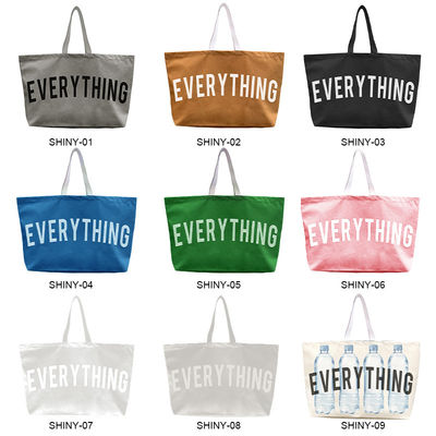 Bolsa de toque de lona aceitável OEM/ODM para mulheres Bolsa de ombro de venda ecológica de grande porte