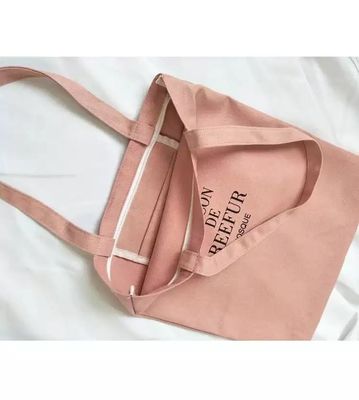 Vida escolar diária Bolsa de algodão orgânico de lona de algodão orgânico para compras reutilizáveis