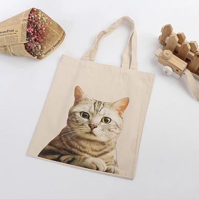 Saco reutilizável de lona para compras e viagens ecológicas