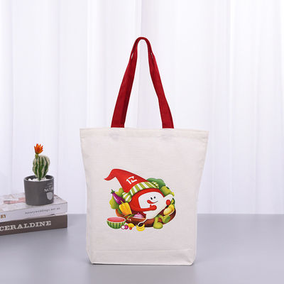 Saco reutilizável de lona para compras e viagens ecológicas