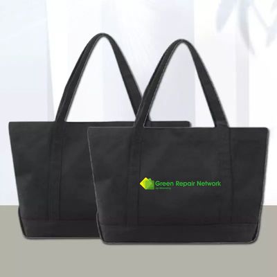 Vida escolar diária Reutilizavel Saco de compras orgânico Saco de algodão de lona com logotipo personalizado