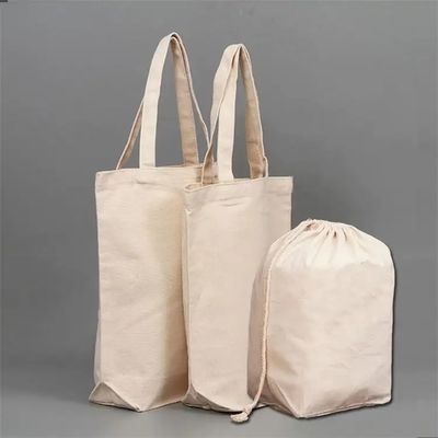 Presentes Tamanho personalizável Saco de Tote de lona personalizado com materiais e design ecológicos