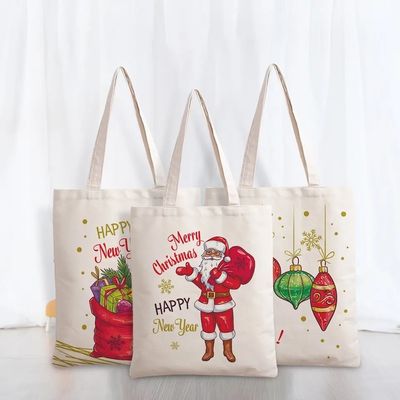 Saco Eco personalizado Sacos Eco padrão personalizados Reciclado Saco de algodão 100% colorido Tote de lona