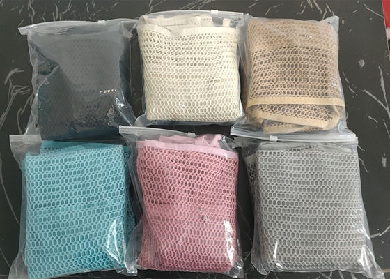 Saco de praia de malha reutilizável de grande capacidade customizado Saco de ombro para viagens ao ar livre das mulheres