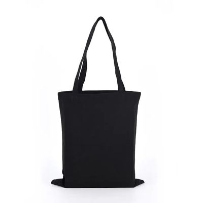 Saco de toque de lona de cores personalizadas e ecológicas com logotipo personalizado Reutilizável e prático