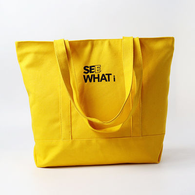 Logotipo personalizado Impresso Eco Amigável a Granel Algodão Orgânico Vestuário de Compras Saco de Tote