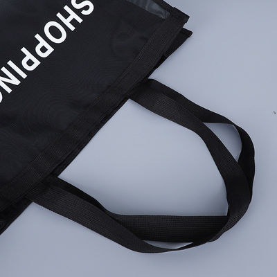 Design personalizado Bolsa de compras de praia de malha de nylon reutilizável com logotipo personalizado