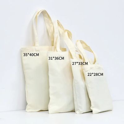 Saco de toque de lona personalizado aceitável OEM / ODM Cor sólida Padrão de letra personalizável Tipo