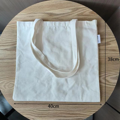 Saco de toque de lona personalizado aceitável OEM / ODM Cor sólida Padrão de letra personalizável Tipo