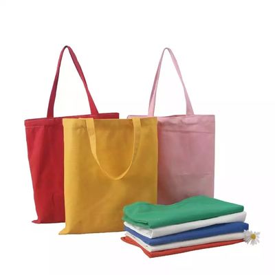 Saco de tela ecológica impresso com tela de seda Saco de compras feminino com bolsos e padrão de letras