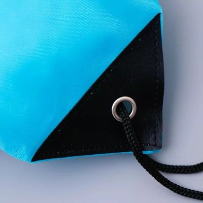 Mochila personalizada de poliéster de nylon de tamanho médio para impressão de tela de seda