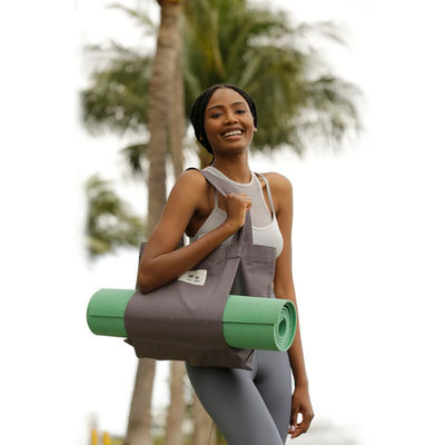 Bolsa de Mochila de Yoga de Algodão Eco-Friendly para Yogis Eco Conscientes