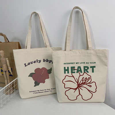 Cartão padrão Mulheres de lona sacos de compras sacos Tote para reutilizável e ecológico