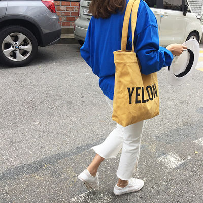 Regalos Logotipo impresso sob medida Bolsas de lona de algodão para bolsas de compras reutilizáveis