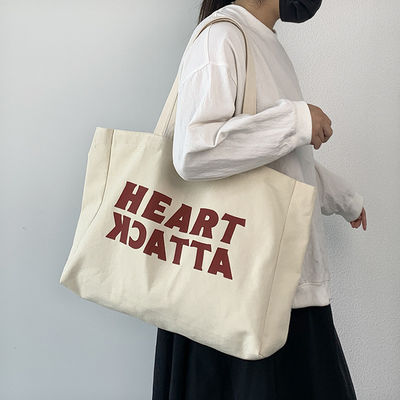 2022 Moda Mulheres Custom Canvas Tote Bag para compras com material ecológico