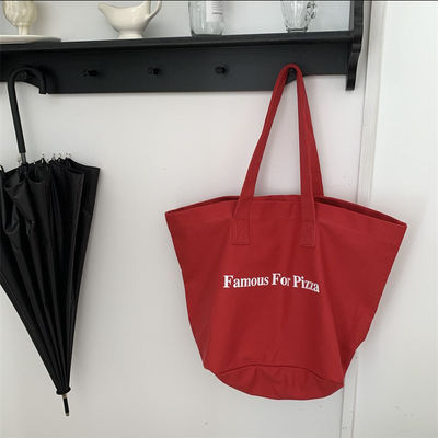 Saco de toque de lona para compras Prático e versátil