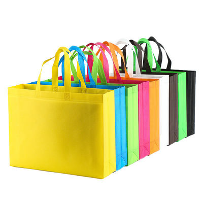 Customize Logotipo Saco Tote Não Tecido para Sacos de Envio Posição Média