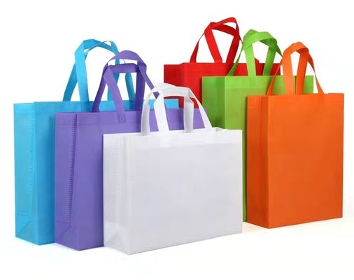 Customize Logotipo Saco Tote Não Tecido para Sacos de Envio Posição Média